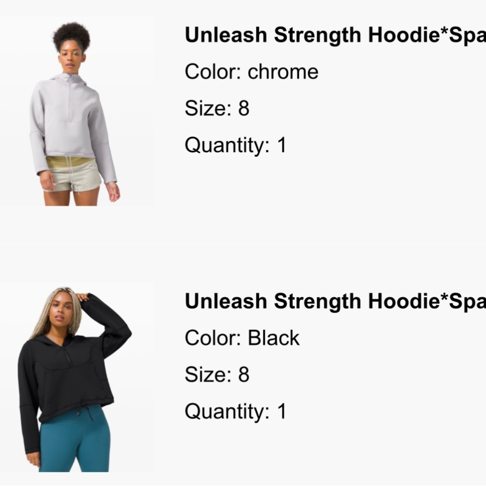 Lululemon Unleash Strength Hoodie